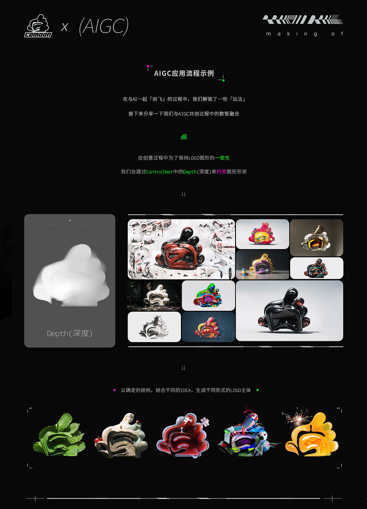 被Sora创飞前，COMOON和AI搞了个创意宣言（图ZMzYzNjE5MjQw） - 宣传物料 - 站酷设计师COMOON原创素材 - 站酷ZCOOL