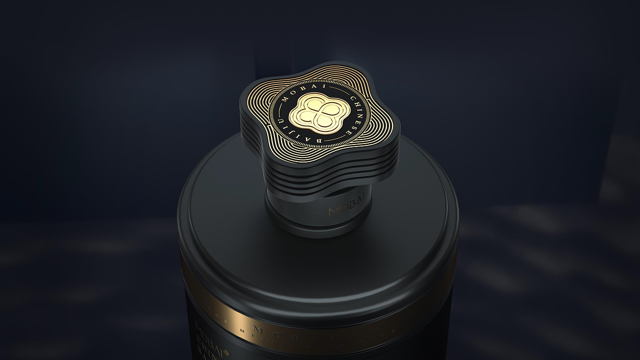 墨白·云坤 | 品牌款白酒包装设计