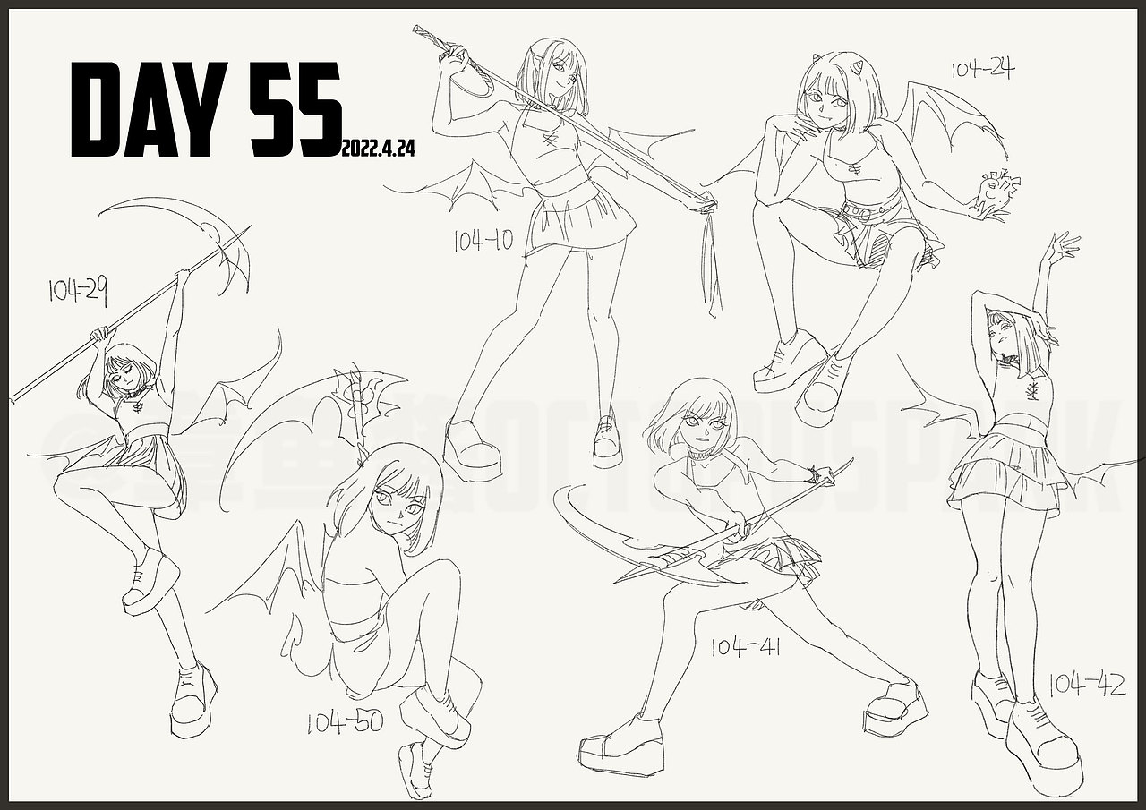 #速写60天挑战赛# Day55@速写班长（图ZMjk4NTg2MjY4） - 创作习作 - 站酷设计师章鱼酱油原创素材 - 站酷ZCOOL