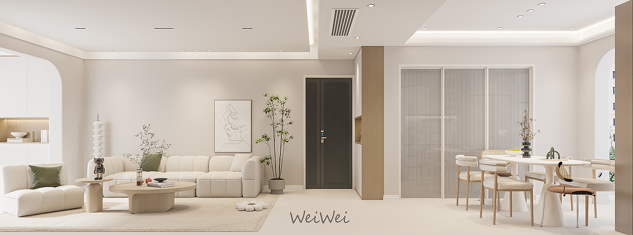 家装 | 奶油风设计合集案例分享