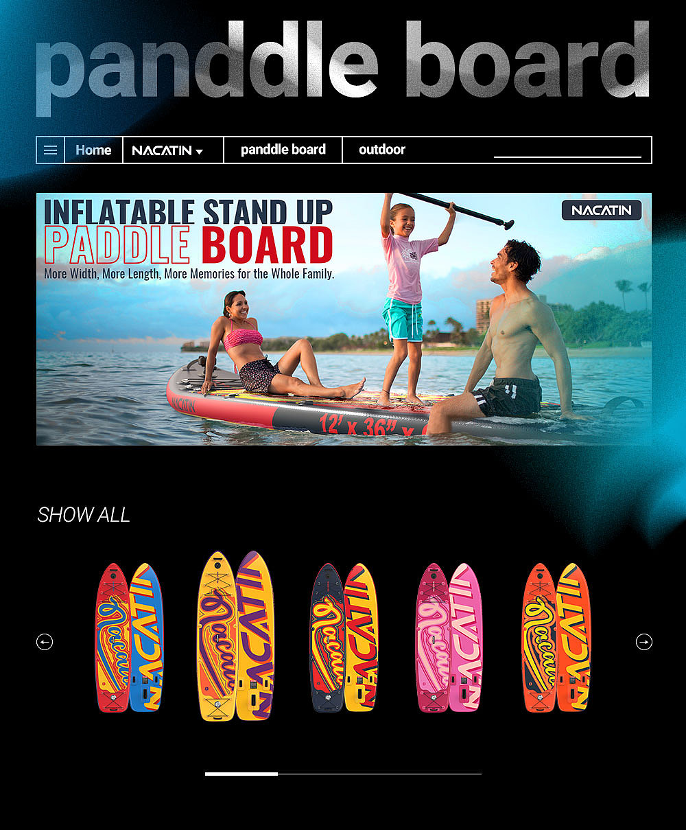 亚马逊户外产品--浆板渲染合成