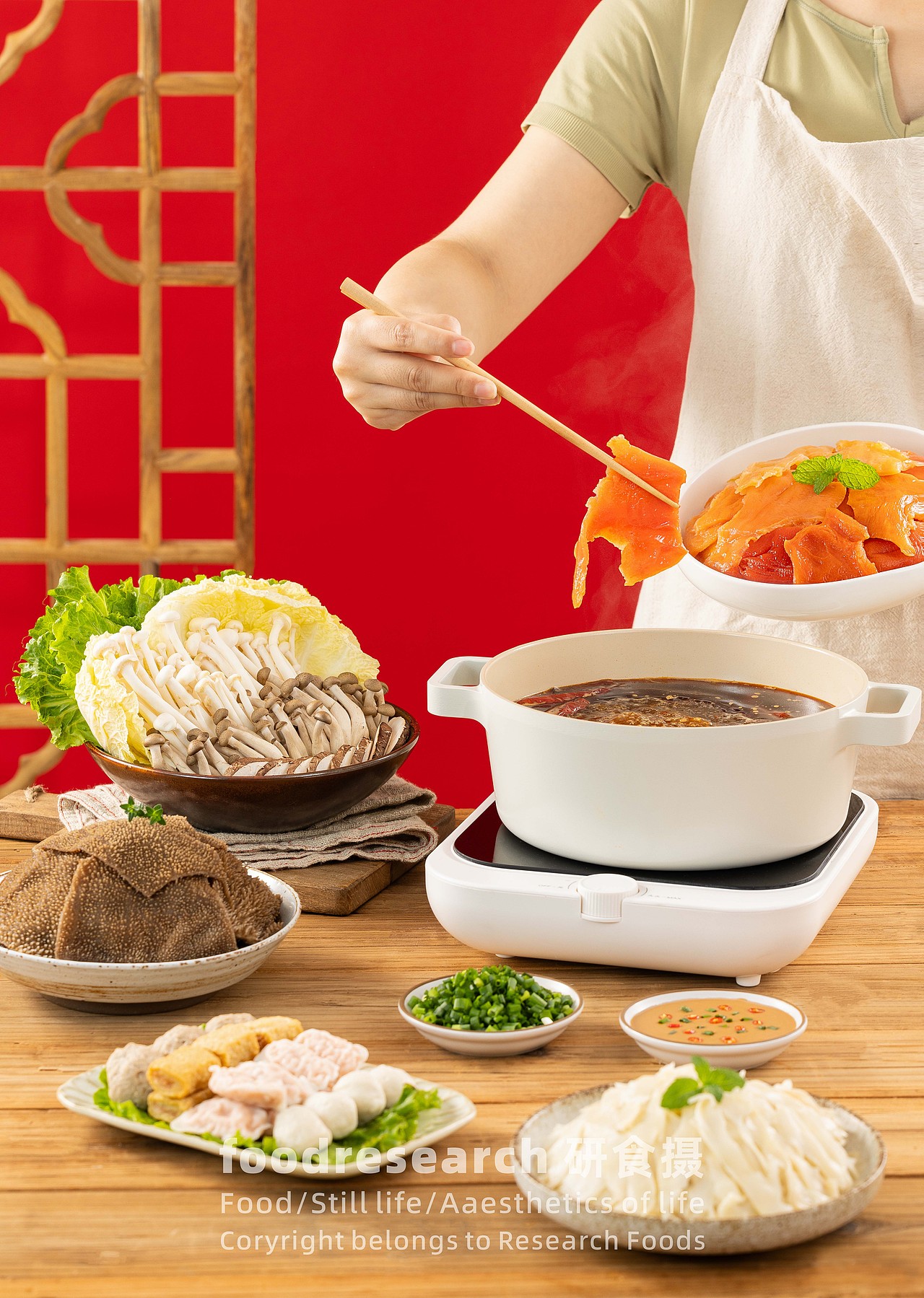 foodresearch 研食摄X锅圈冷冻海鲜系列