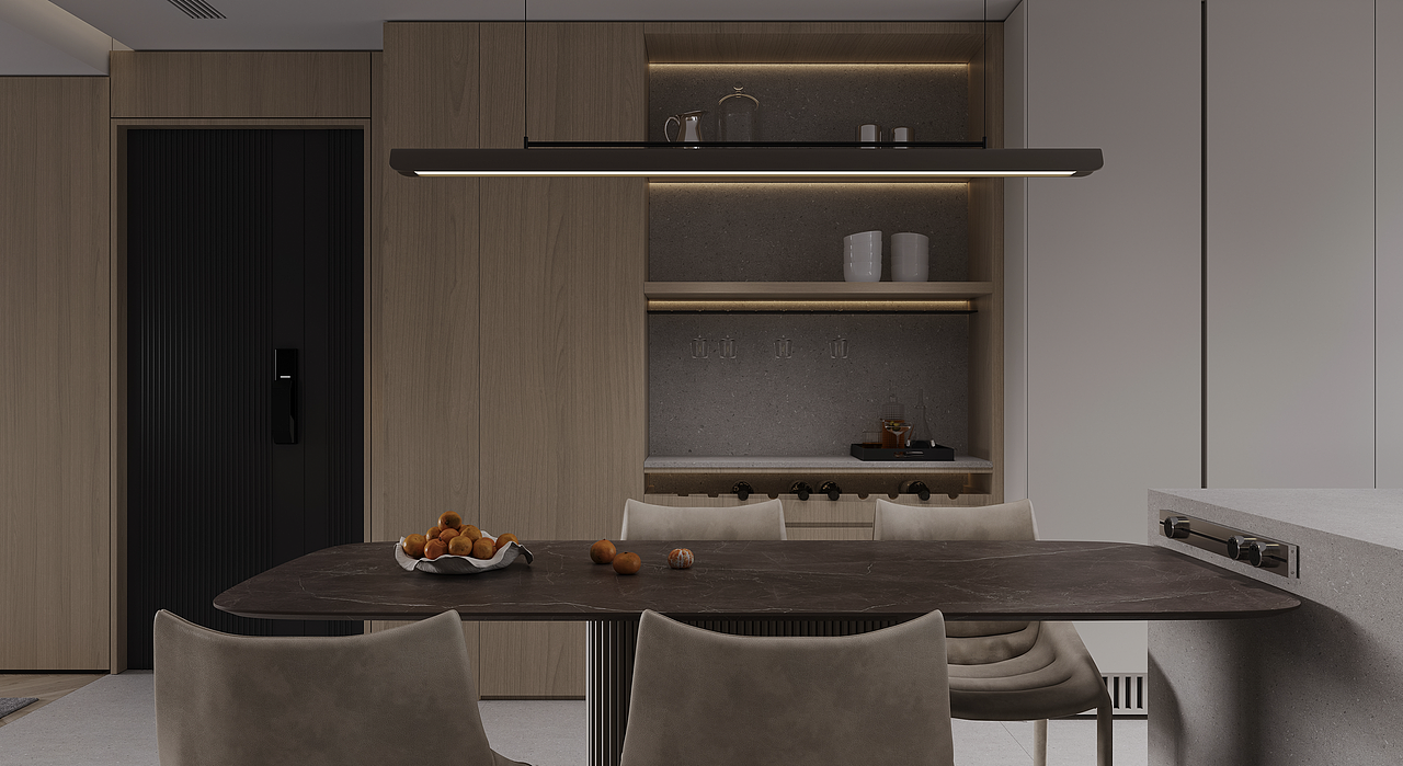 131㎡围绕原木风的现代和中式