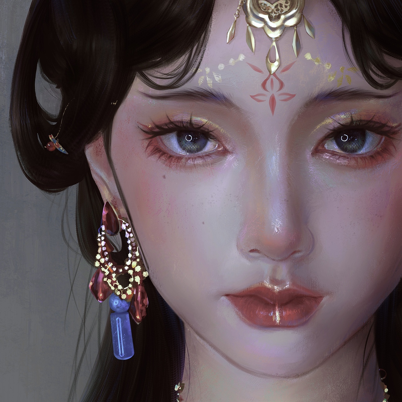 procreate手绘头像