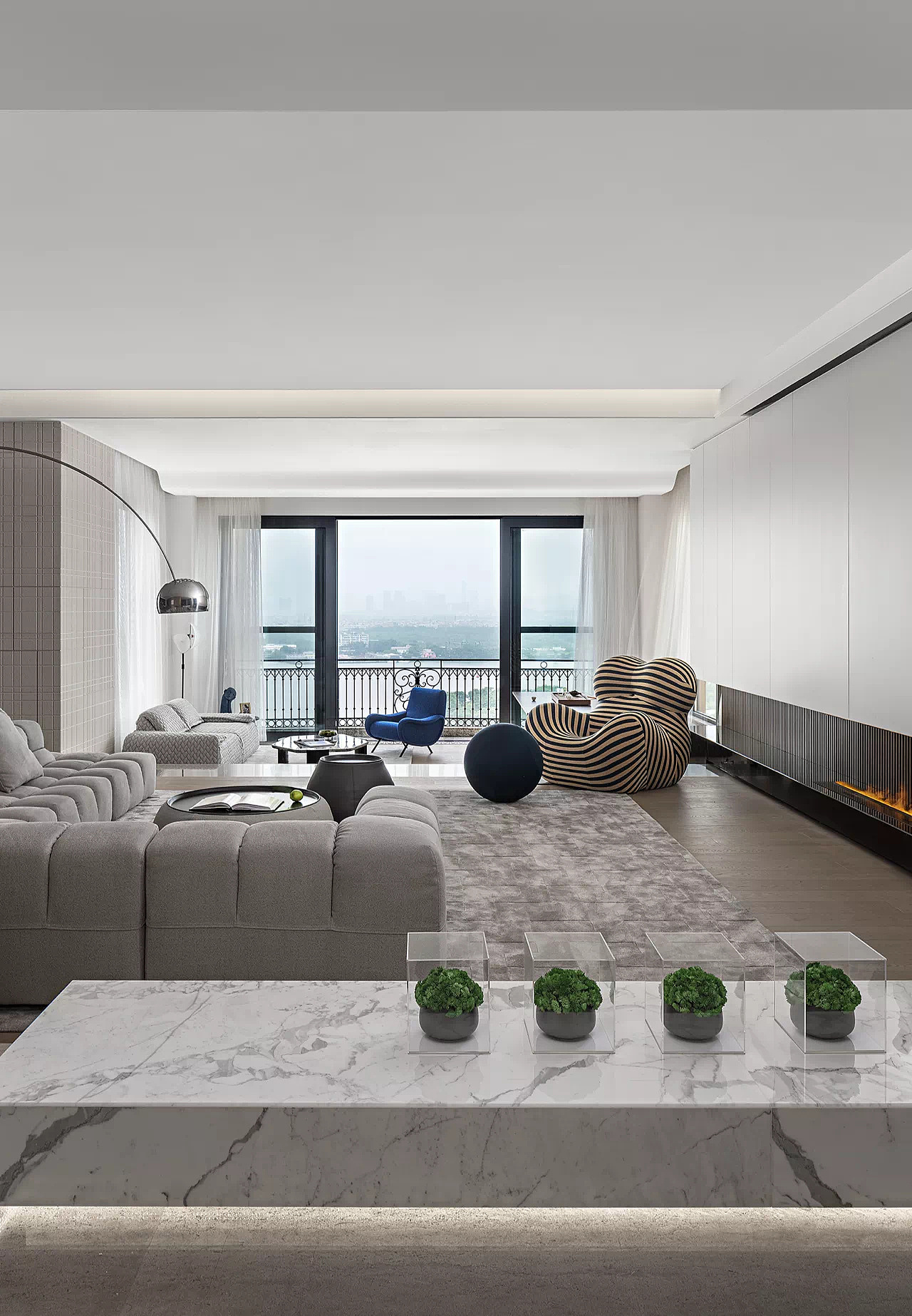 江景大平层 简单纯粹的高级