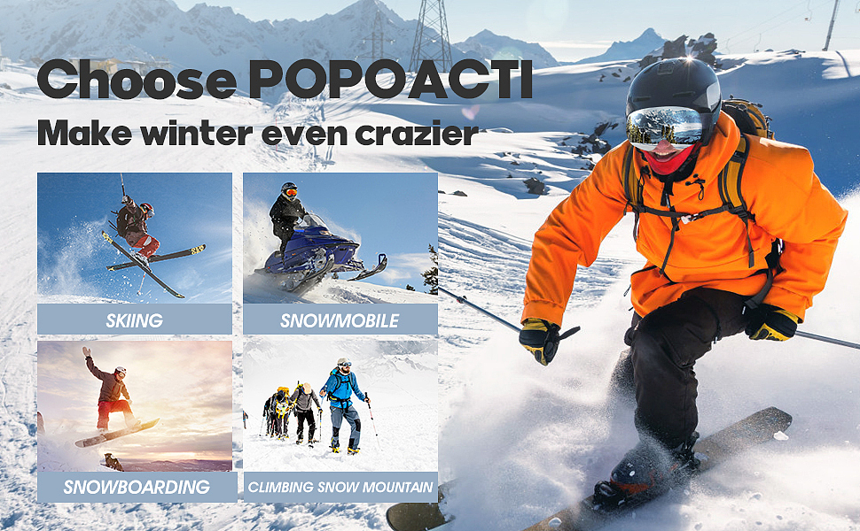 【聚豪设计】无框滑雪眼镜精修设计 亚马逊主图A+设计