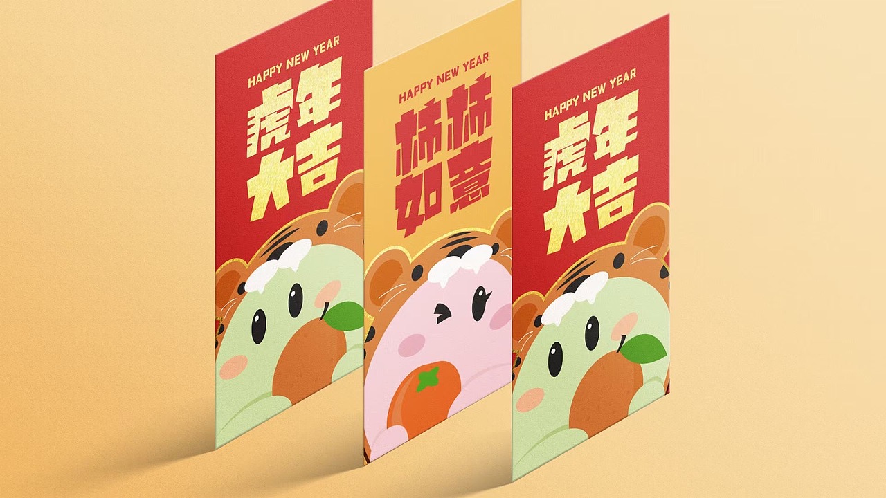 博羅青年2022年虎年紅包（圖ZMzA1NTAxNjY0） - IP形象 - 站酷設計師miu_繆桂良原創(chuàng)素材 - 站酷ZCOOL
