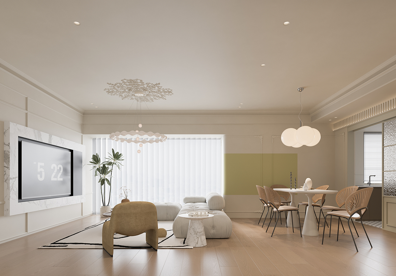 轻法式效果表现