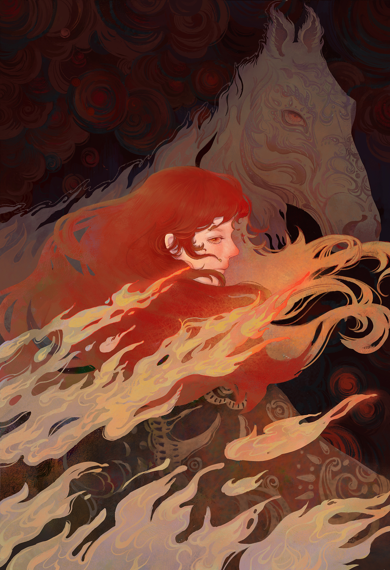 画不好 但在努力画