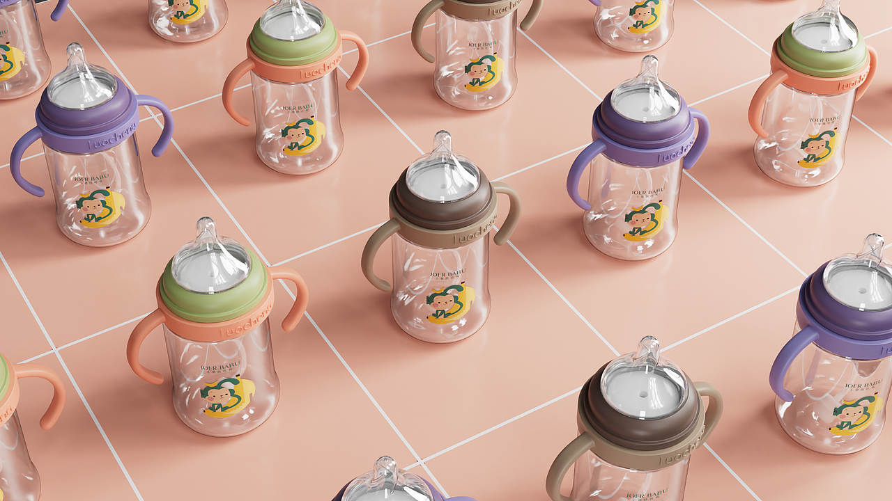 奶瓶三维视频渲染（图ZMzA2NjMxNjIw） - 产品 - 站酷设计师大蛋好大一只喵原创素材 - 站酷ZCOOL