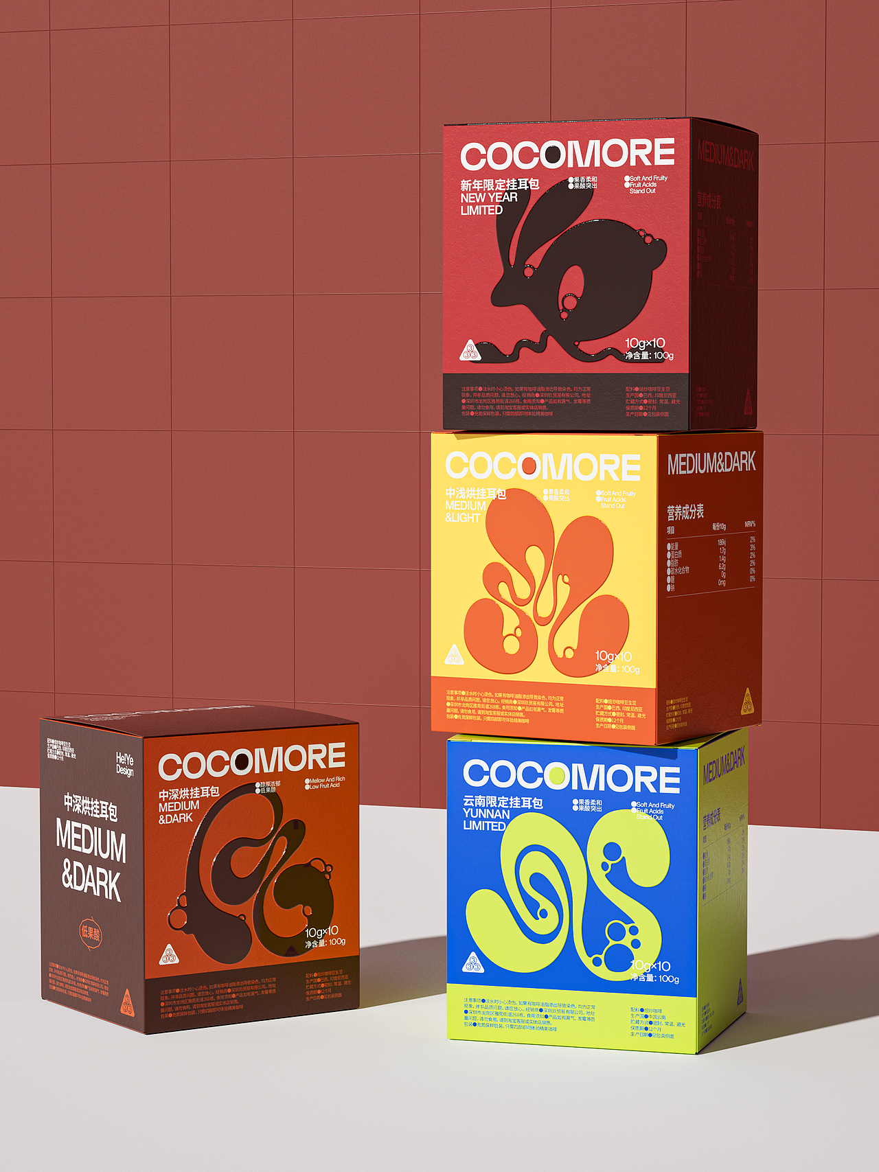 COCOMORE咖啡品牌包装设计