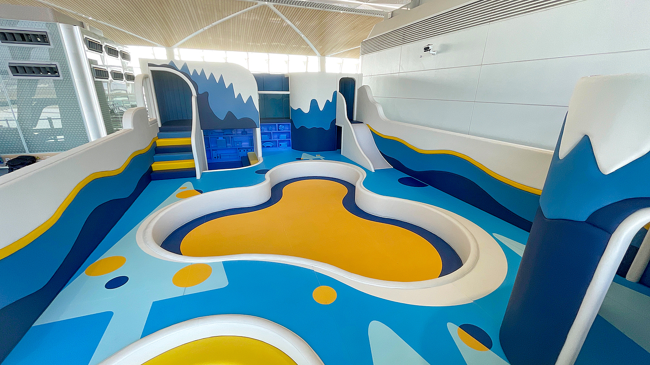 开往快乐星球的航班,深圳机场卫星厅儿童乐园的设计