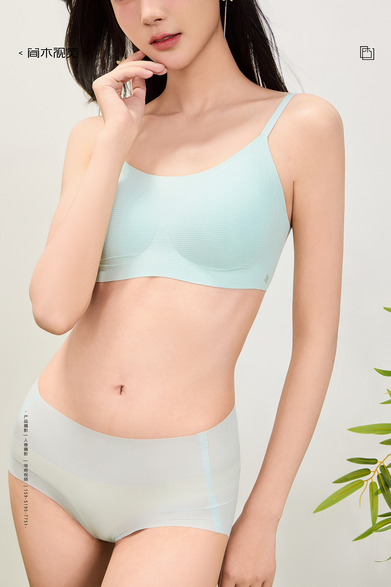 女士内衣丨简木视觉 内裤文胸 创意海报 商业人像摄影