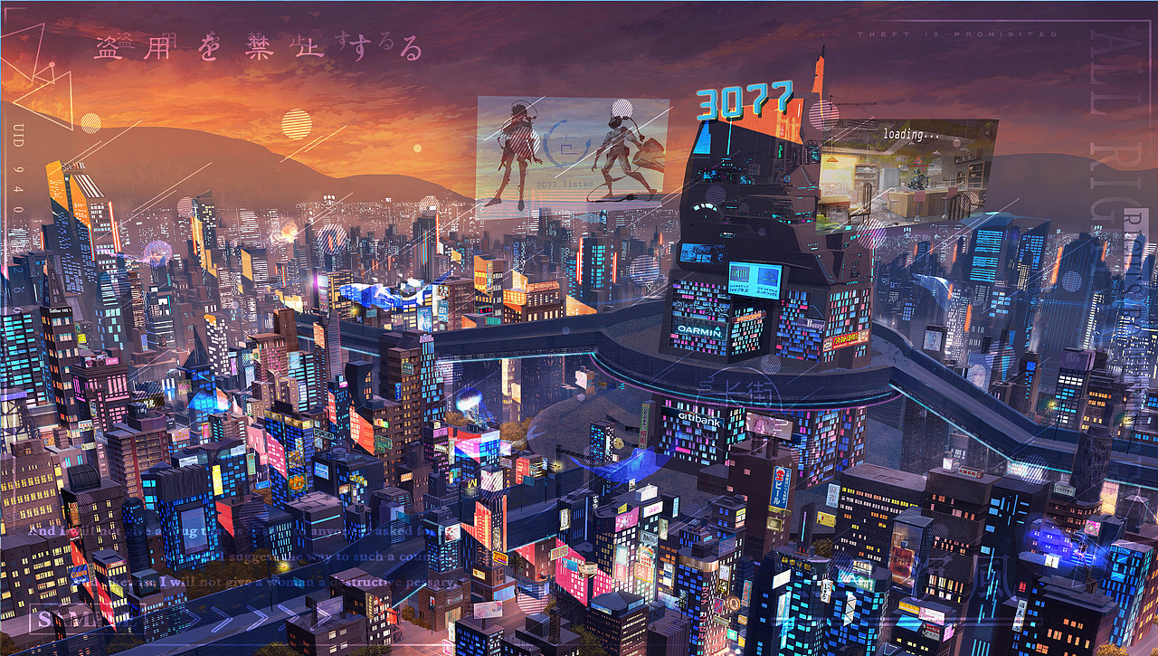 城市 委託（图ZMzI5MDg2NTg4） - 商业插画 - 站酷设计师沉風原创素材 - 站酷ZCOOL
