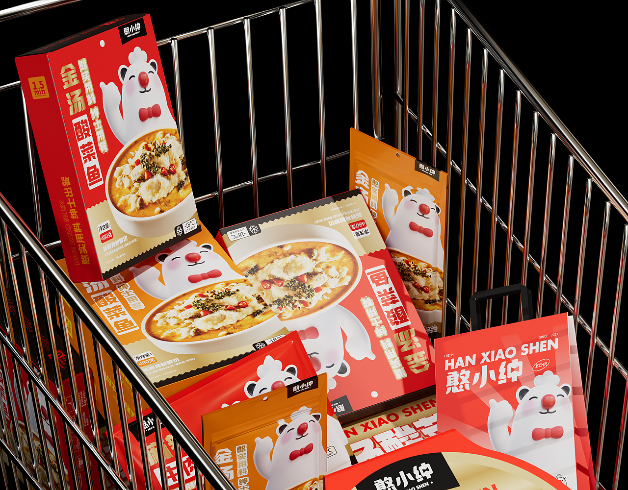 月出5万单的憨小绅预制菜是如何设计孵化的？