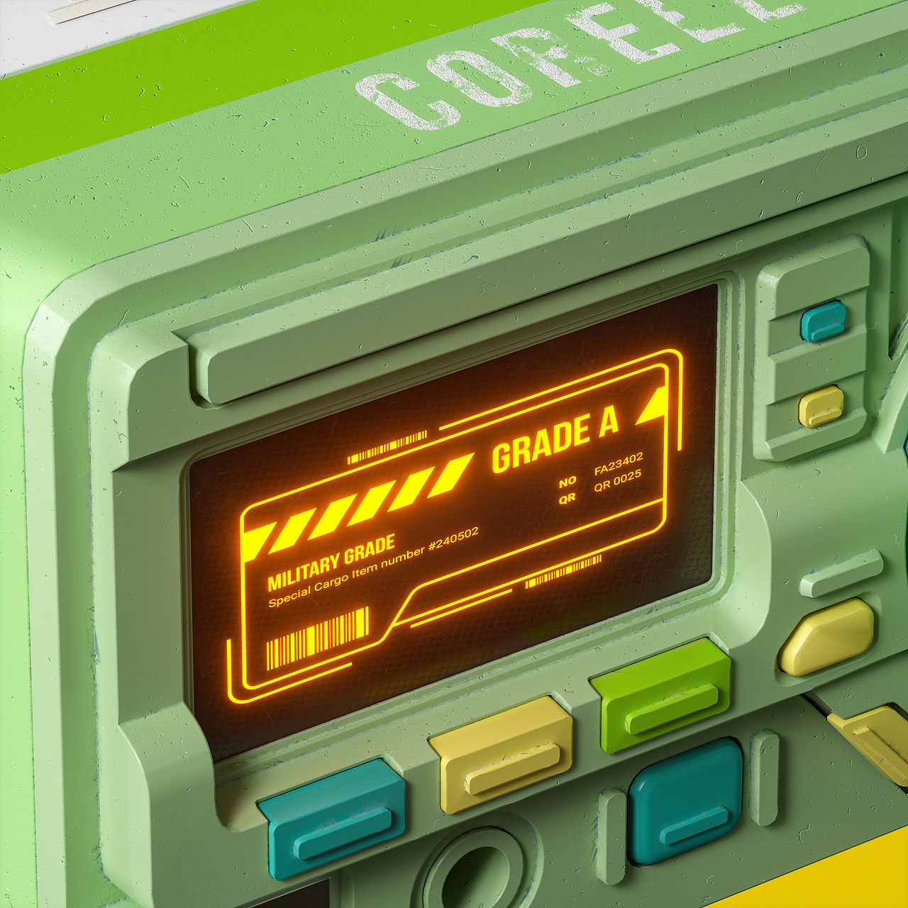 细腻产品渲染练习