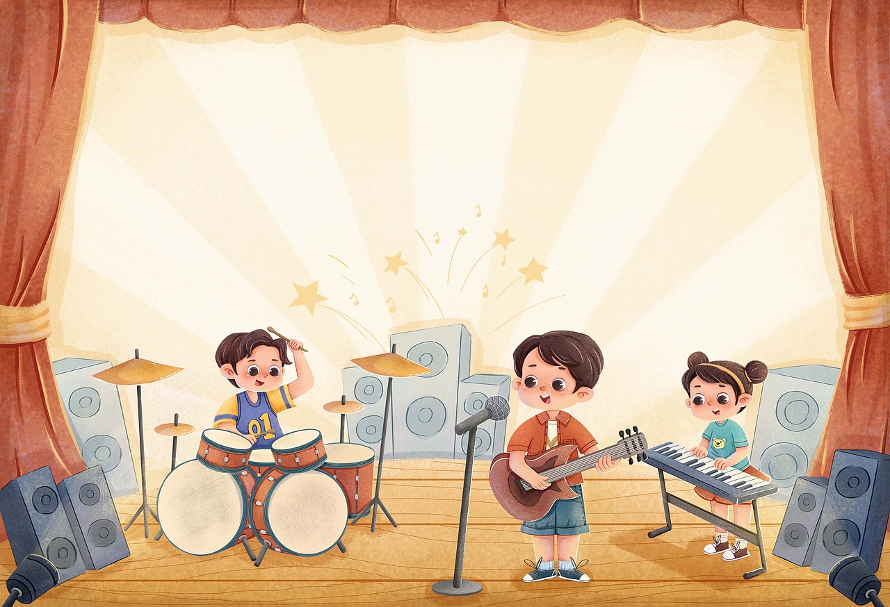 最近的一些儿童插画