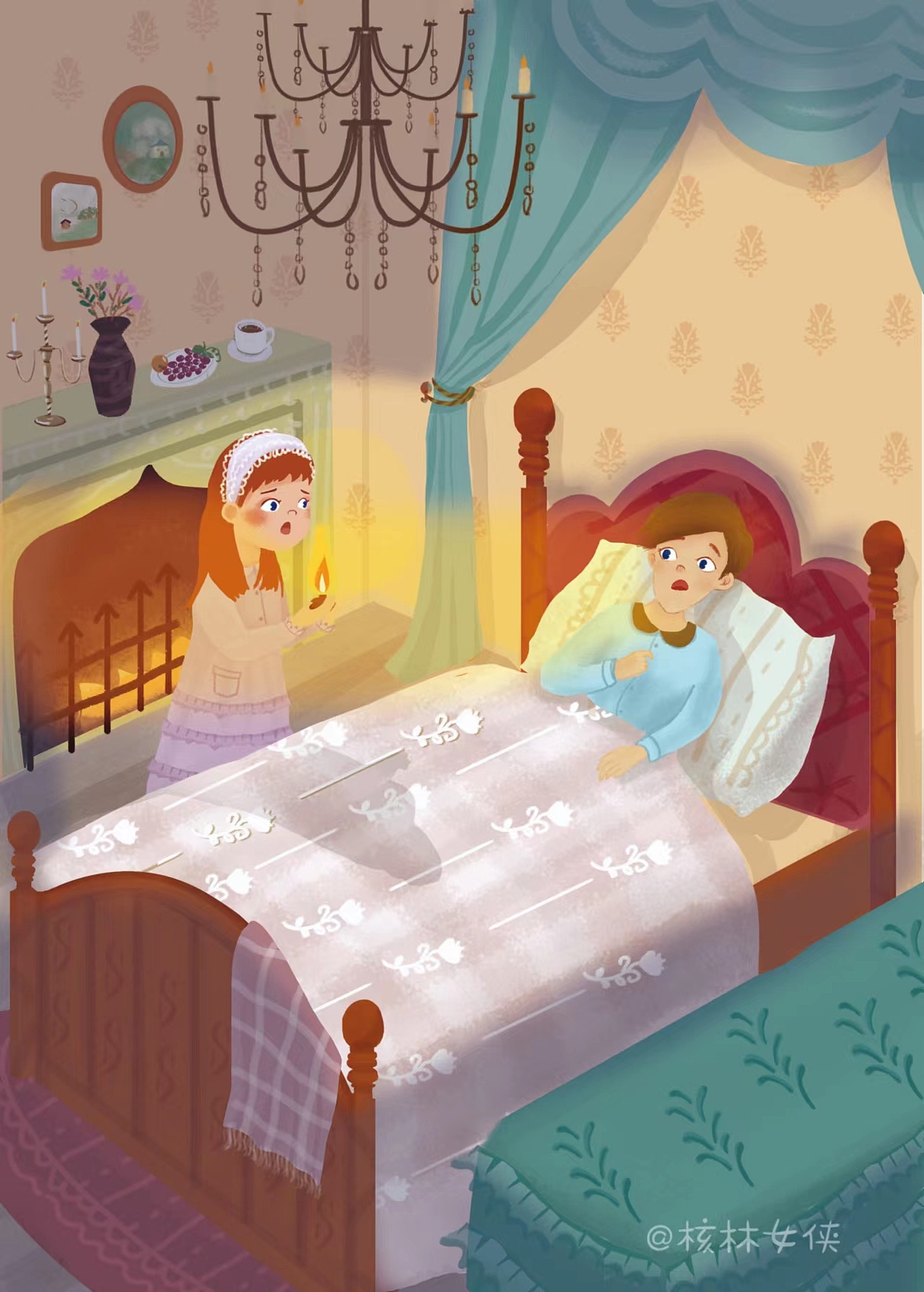 原创插画-名著内页插画-儿童插画（已出版）（图ZMzIxMjc4NzE2） - 绘本 - 站酷设计师核林女侠heling原创素材 - 站酷ZCOOL