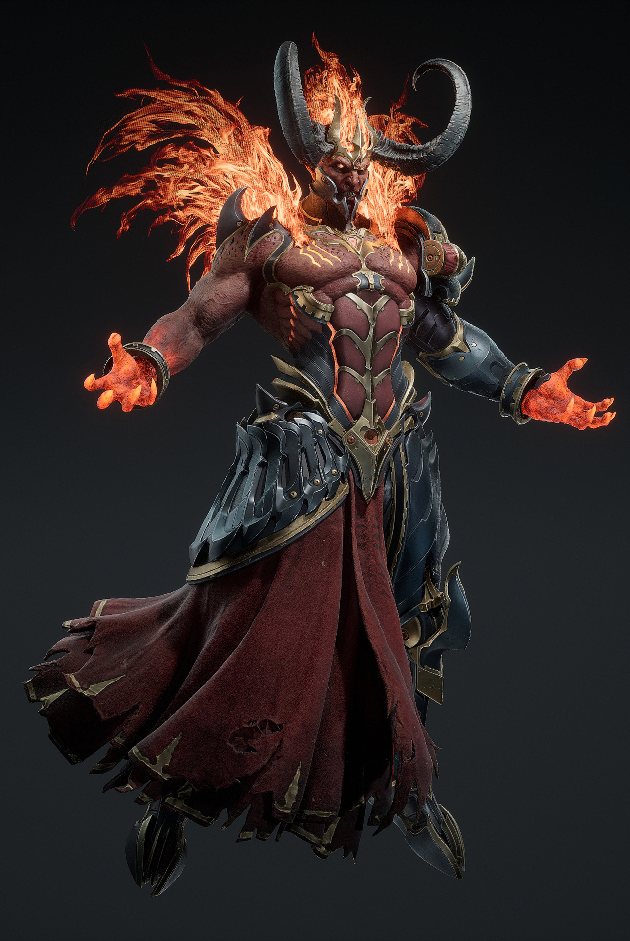 3D角色模型《Devil》（图ZMzM5MjYxMjcy） - 人物/生物 - 站酷设计师杜相伯原创素材 - 站酷ZCOOL