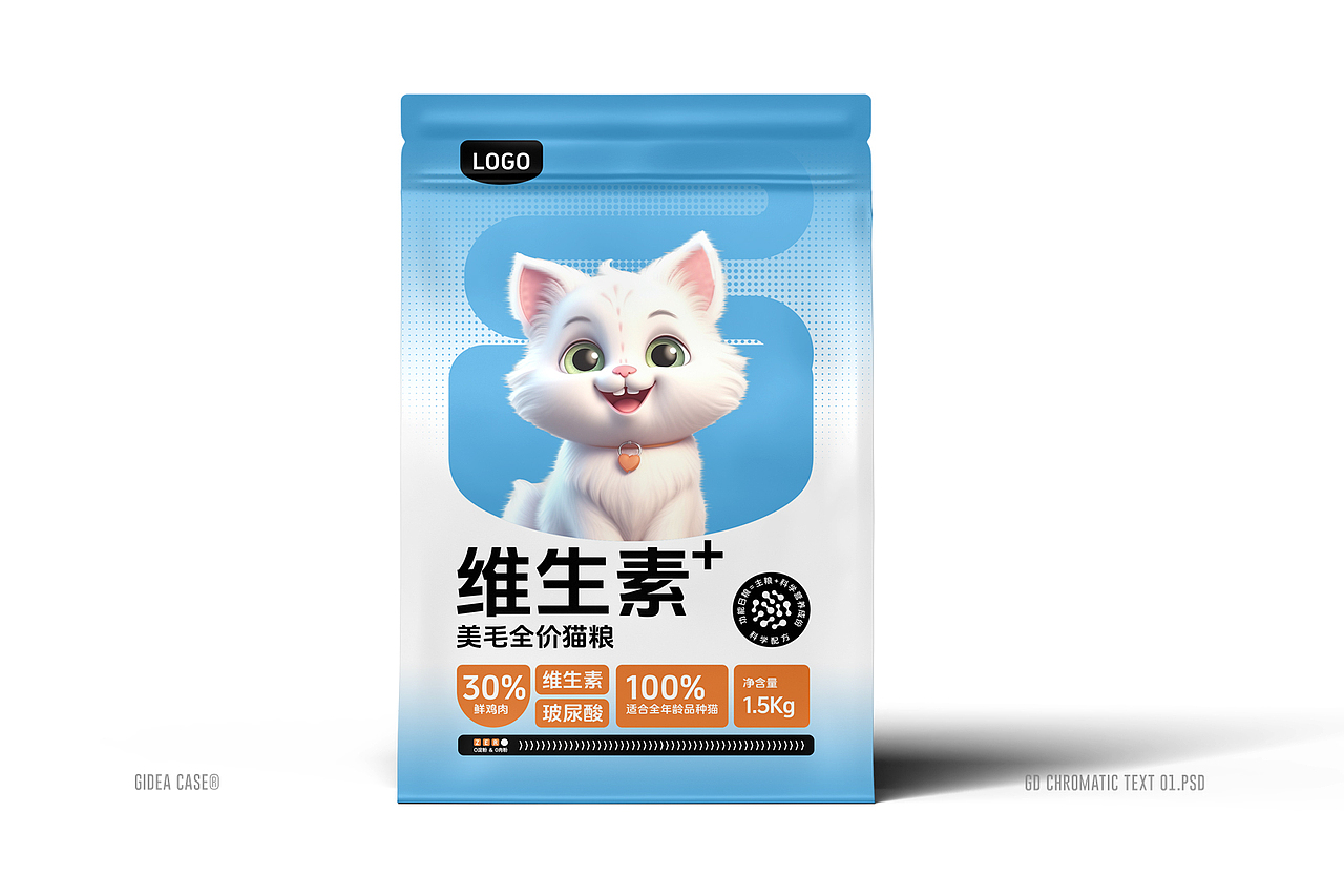 美猫全价猫粮 GIDEA（图ZMzYwMDg4NTY0） - 包装 - 站酷设计师集思设计GIDEA原创素材 - 站酷ZCOOL
