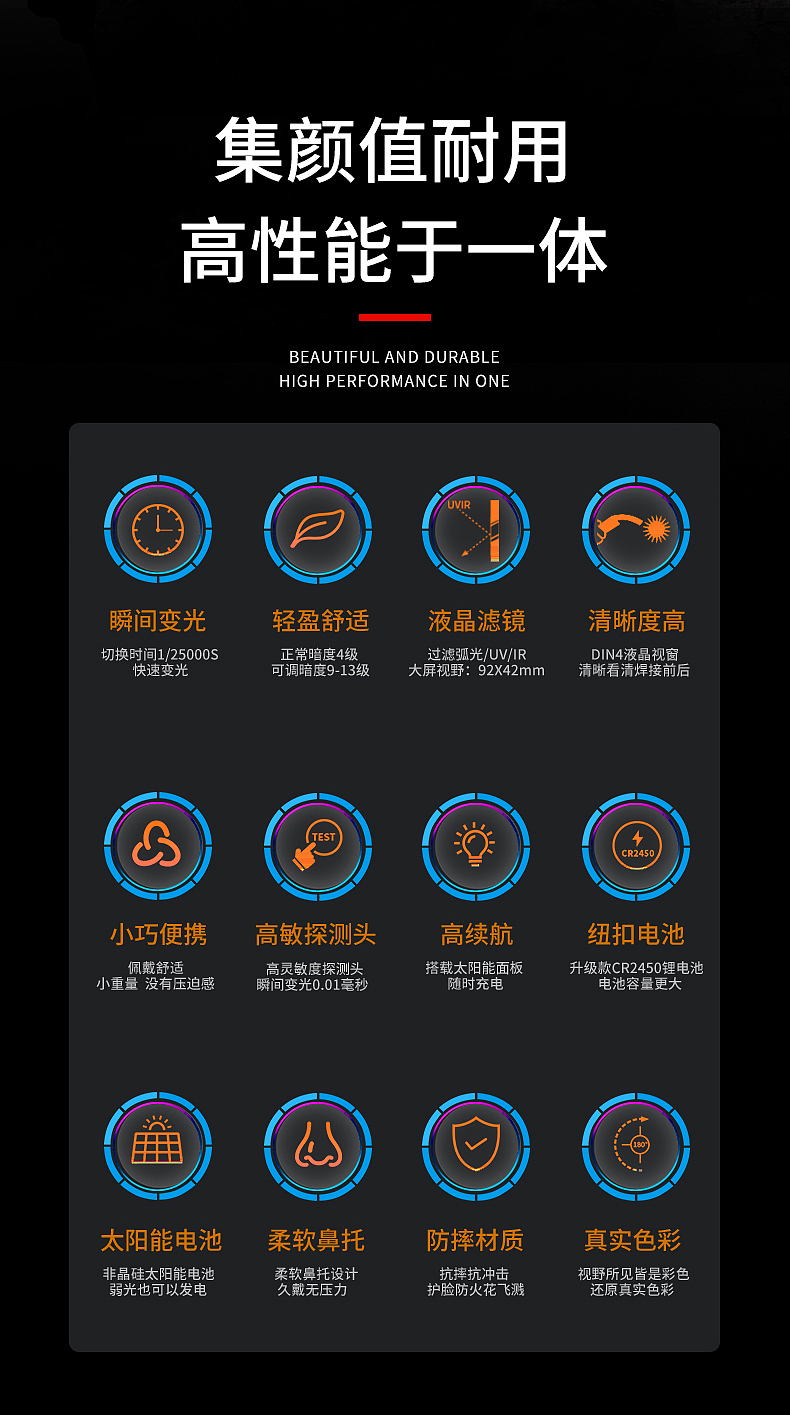 真彩智能专业电焊眼镜