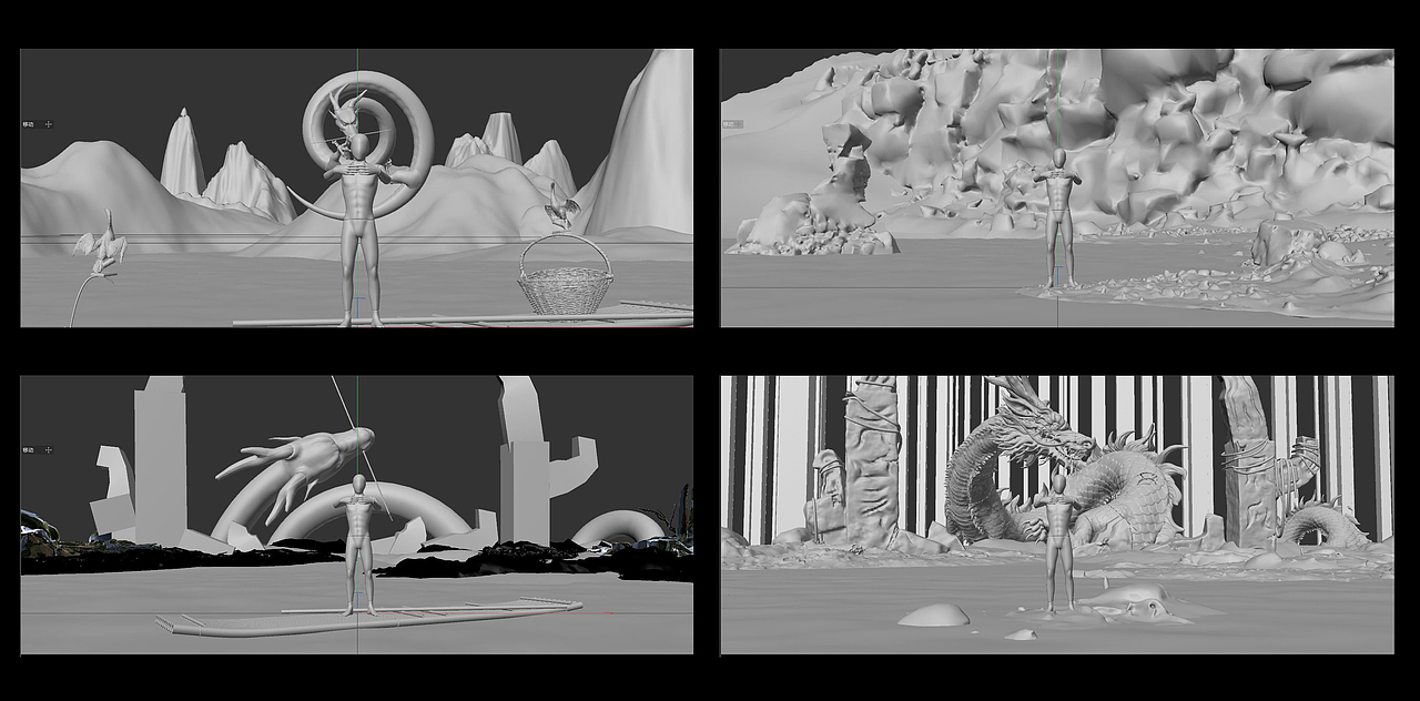 《巨龙苏醒了》全球3D渲染大赛Top100（图ZMzIwNTAyMzY0） - 动画/影视 - 站酷设计师小鬼丫丫原创素材 - 站酷ZCOOL