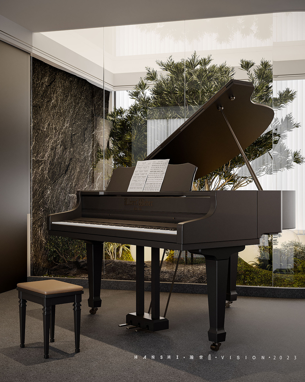 意式极简一瀚世表现（图ZMzQ3MzIyMDUy） - 家装设计 - 站酷设计师瀚世表现Tyc原创素材 - 站酷ZCOOL