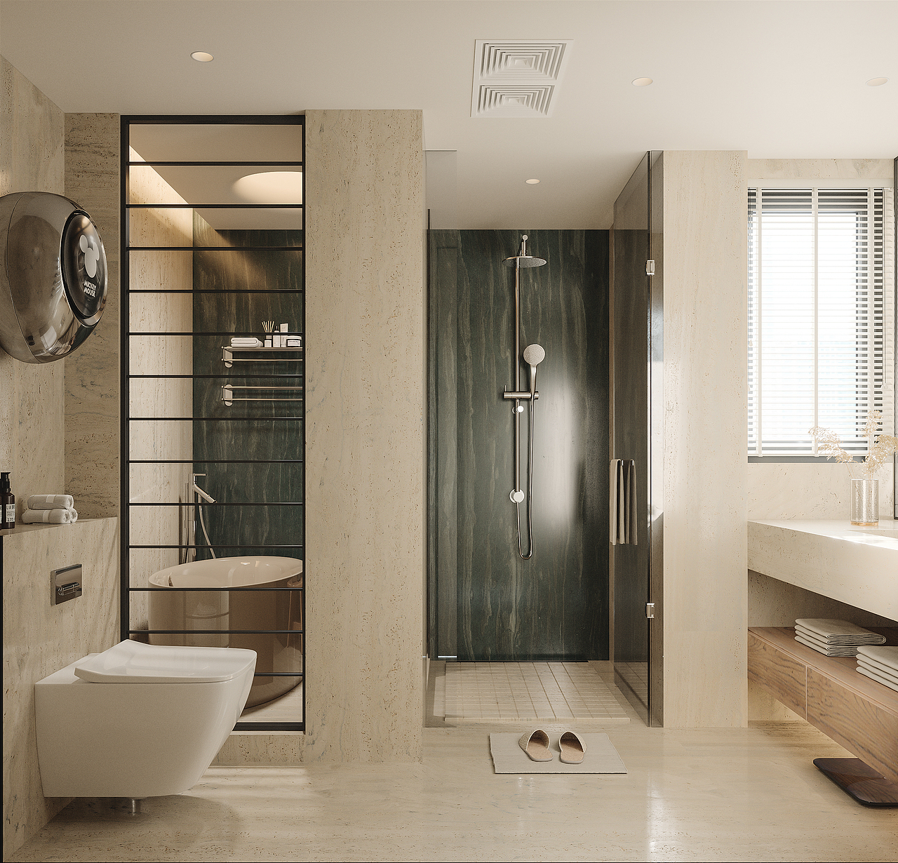 现代复古风格效果图表现（图ZMzQyODkzNDQ4） - 家装设计 - 站酷设计师呜叽唛叽原创素材 - 站酷ZCOOL