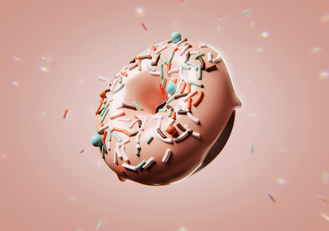 Pink Donut 都来吃甜甜圈！（图ZMzM5ODE4MDc2） - 动效设计 - 站酷设计师晨滇瑱原创素材 - 站酷ZCOOL