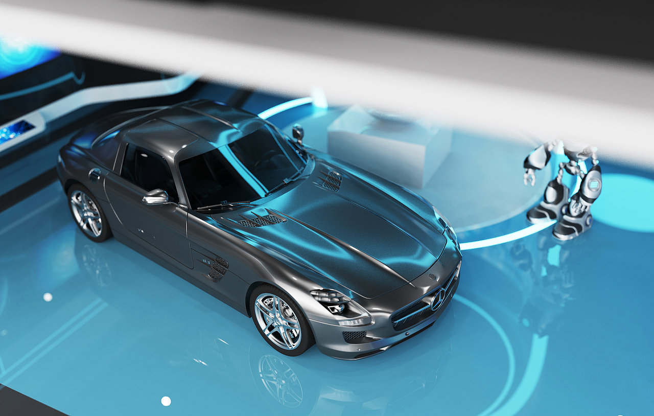 第十八期keyshot科技炫酷场景源文件ks简易设计风场景（图ZMzA4MzQwOTYw） - 场景 - 站酷设计师米尼设计原创素材 - 站酷ZCOOL