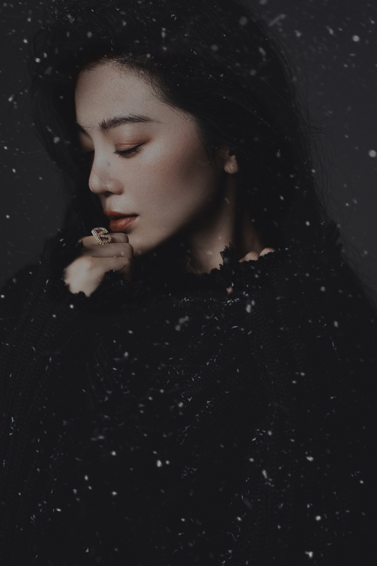 今年你那里下雪了吗？（图ZMzI4NTE2NDQw） - 人像摄影 - 站酷设计师Gin秦九原创素材 - 站酷ZCOOL