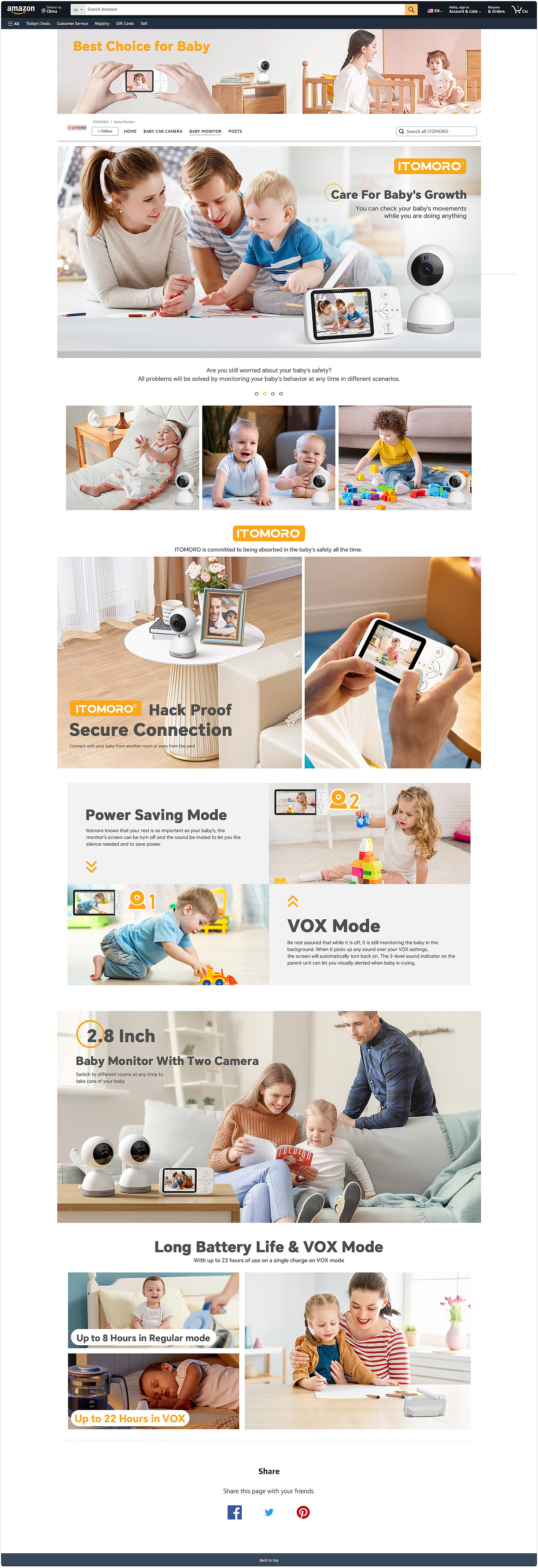 亚马逊旗舰店装修-ITOMORO（图ZMzUyMTQ2MDI4） - 电商 - 站酷设计师帅宝宝帅原创素材 - 站酷ZCOOL
