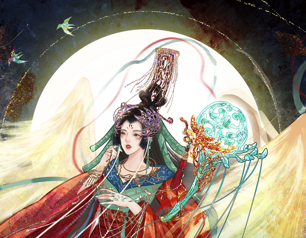 百家姓图腾拟人之秦姓（图ZMzU3NzUxMzky） - 创作习作 - 站酷设计师鹤小刀XMQ原创素材 - 站酷ZCOOL