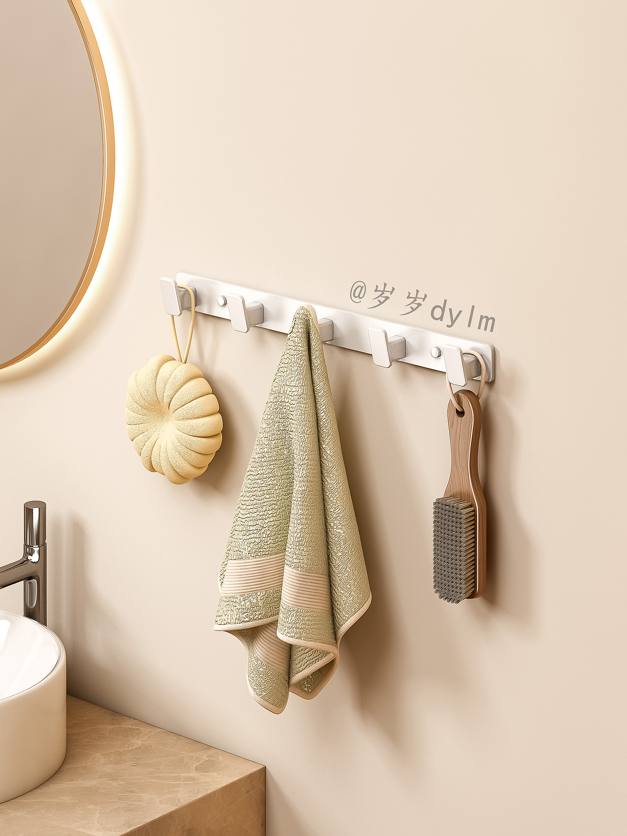 原创设计 | 三维设计-收纳排钩便捷作品（图ZMzUyNDI4NjU2） - 电商 - 站酷设计师岁岁dylm原创素材 - 站酷ZCOOL