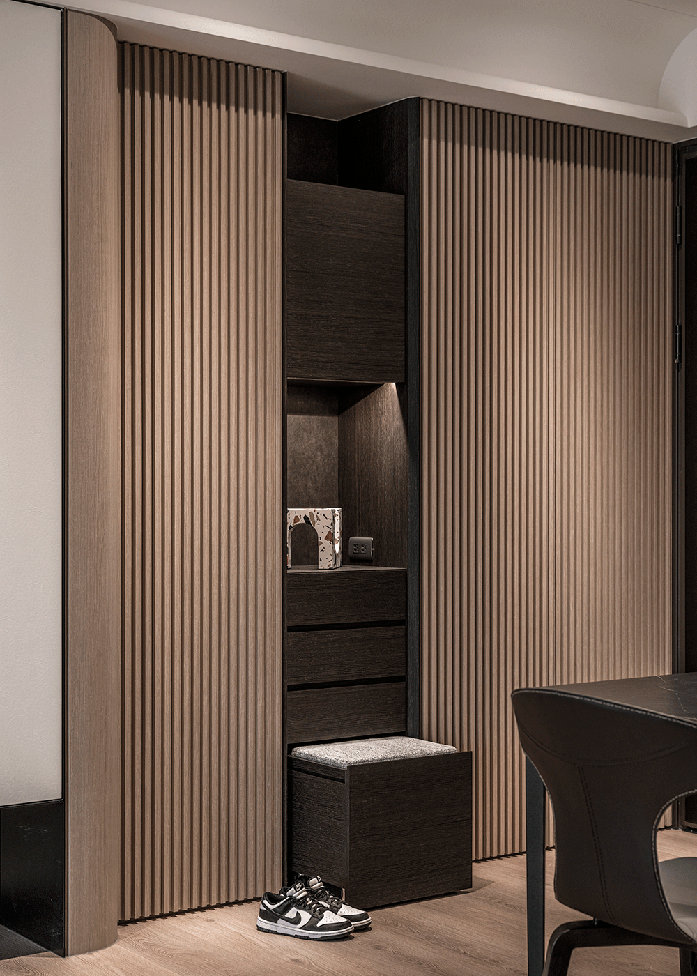 125㎡现代风装修,典雅静谧舒适,这就是我理想中的家