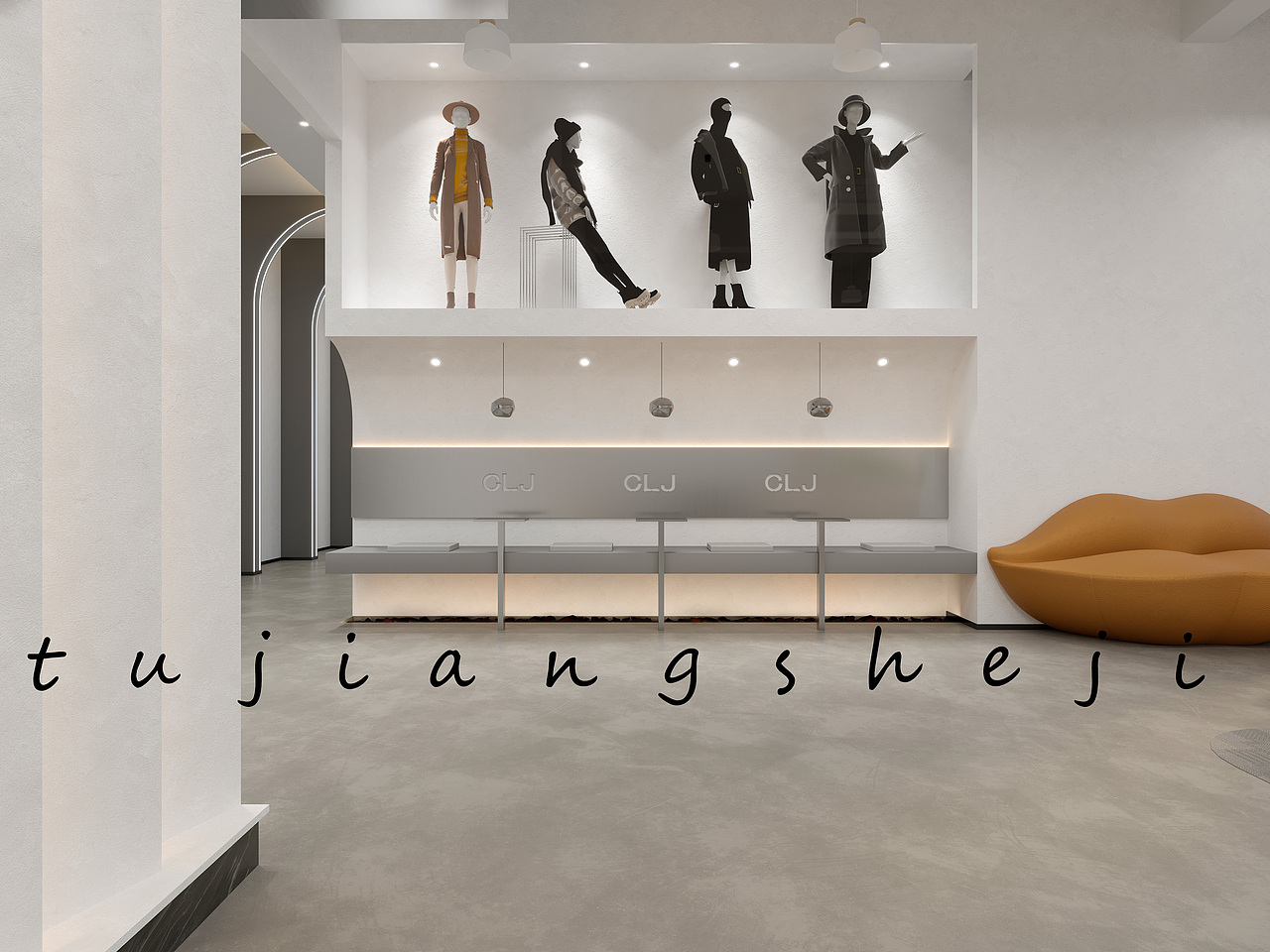 未来时尚陈列新趋势——服装展厅