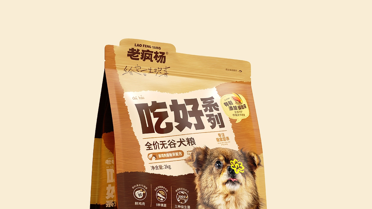 《老疯杨》宠物品牌全案设计——给它一生欢喜