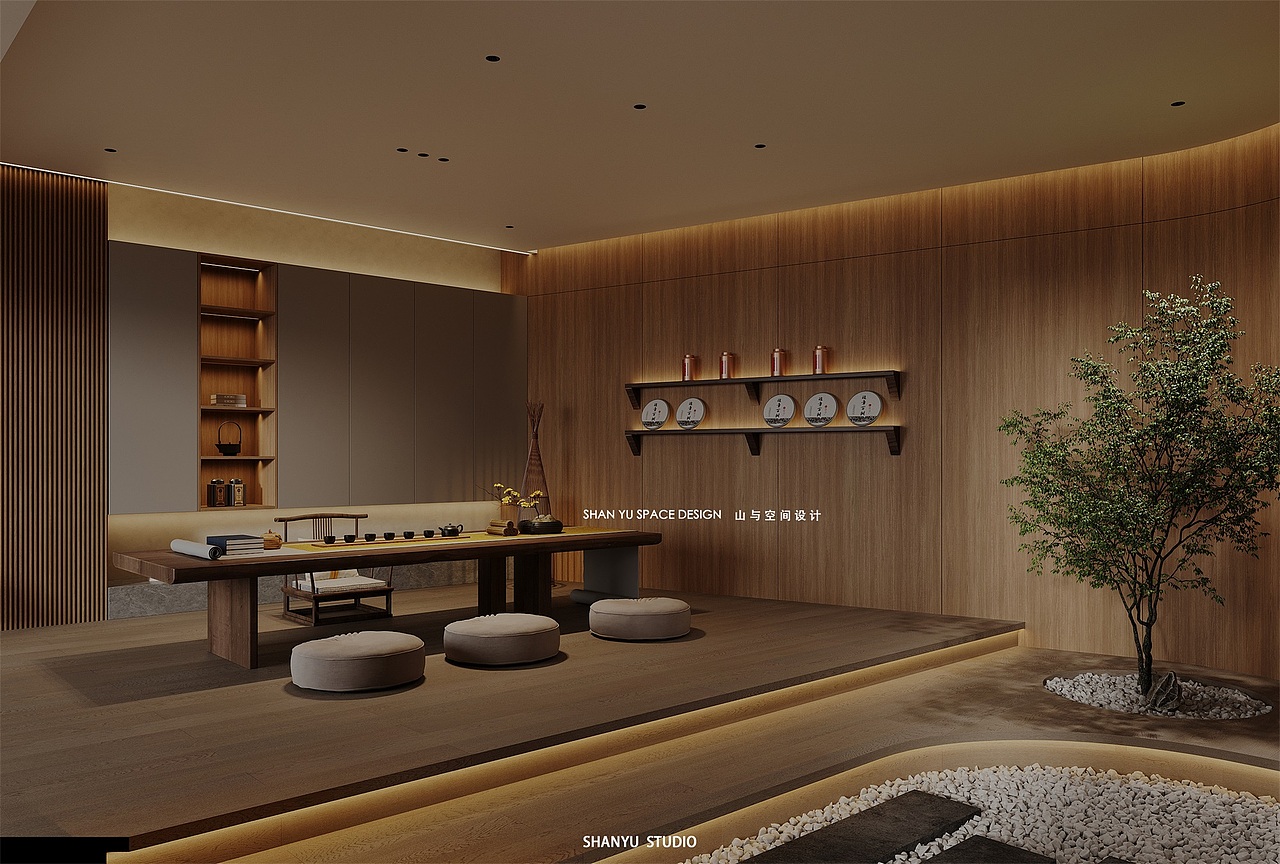 山与空间 | 玫瑰道茶室