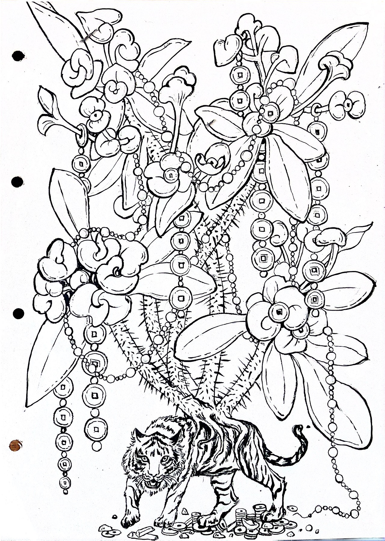 十二生肖-金钱树