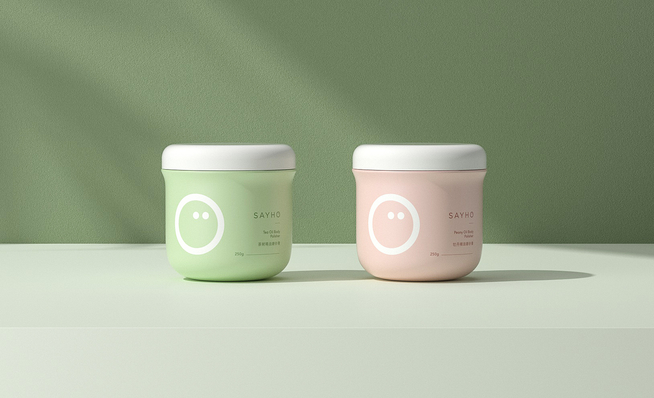 SAYHO — 品牌包装设计-磨砂膏 