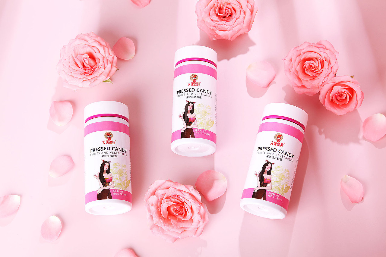 保健品拍摄 大唐辣妈压片糖果（图ZMzE4NDM3NTEy） - 产品摄影 - 站酷设计师青山qingshan原创素材 - 站酷ZCOOL