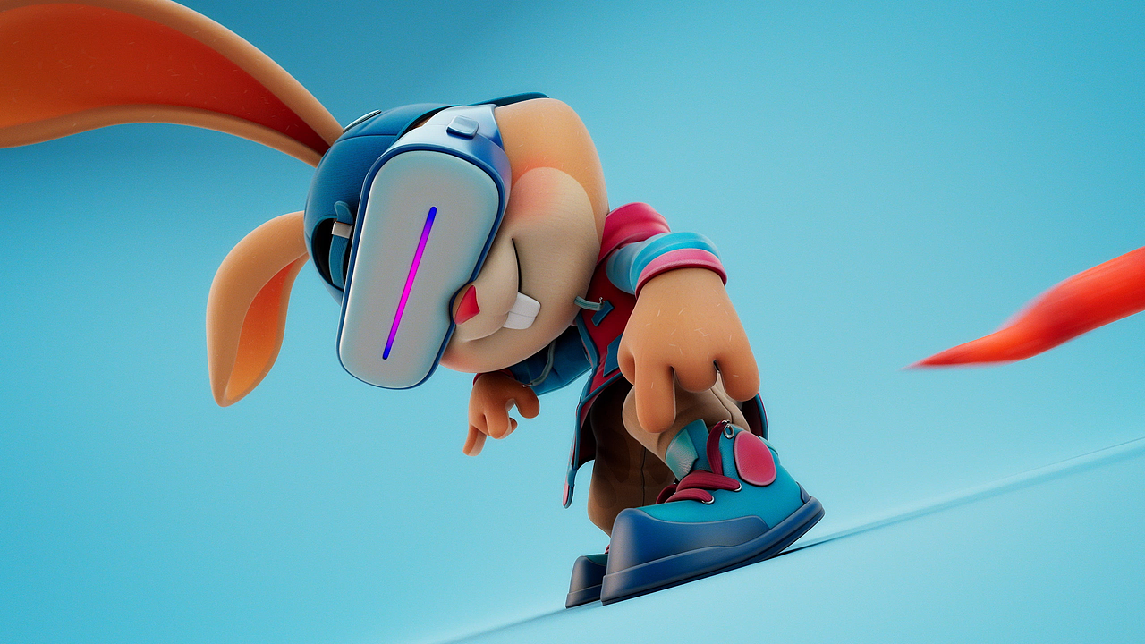 耍酷的兔子-卡达利工作室