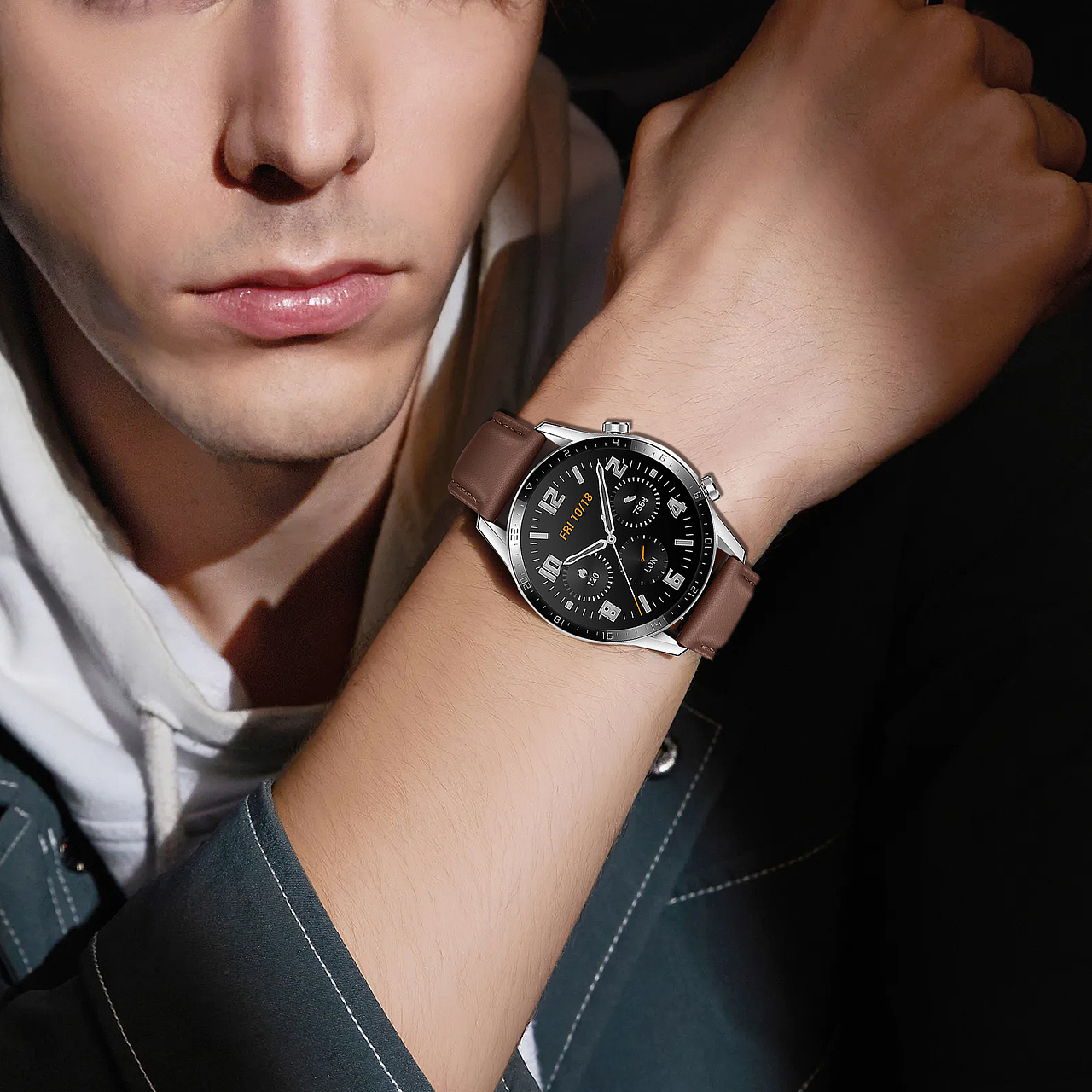 亚马逊华为苹果oppo成人手表带主副图A+ 表带静物拍摄