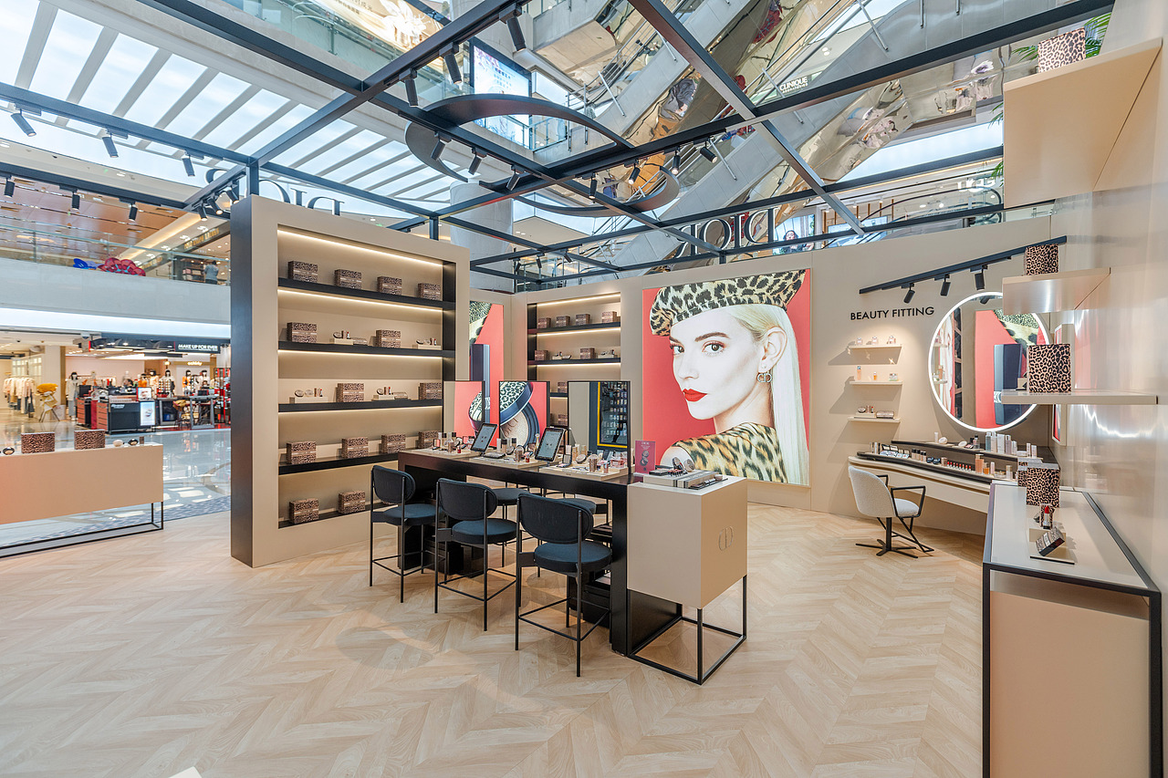 DIOR化妆品-活动展台拍摄