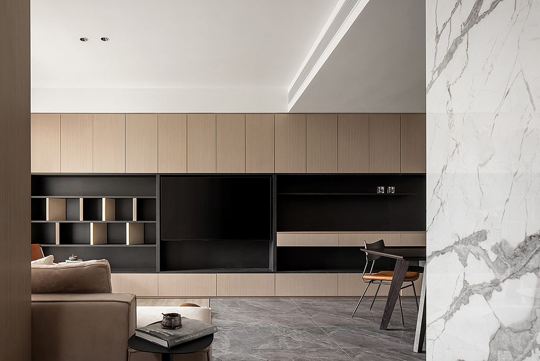 家装案例赏析——140㎡极简原木，平静自然的居所（图ZMzY4MjM5OTc2） - 家装设计 - 站酷设计师成都有木设计原创素材 - 站酷ZCOOL