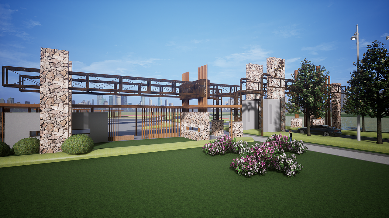 公园景观设计（图ZMzI0MTg1MTYw） - 景观设计 - 站酷设计师愿梦想的光照亮你原创素材 - 站酷ZCOOL