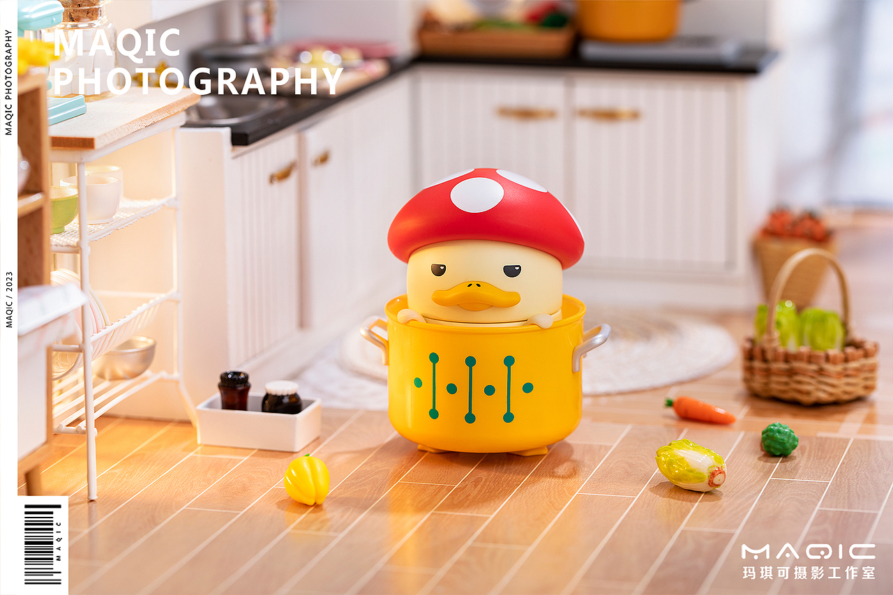 泡泡玛特《DUCKOO厨房大作战》——潮玩盲盒拍摄
