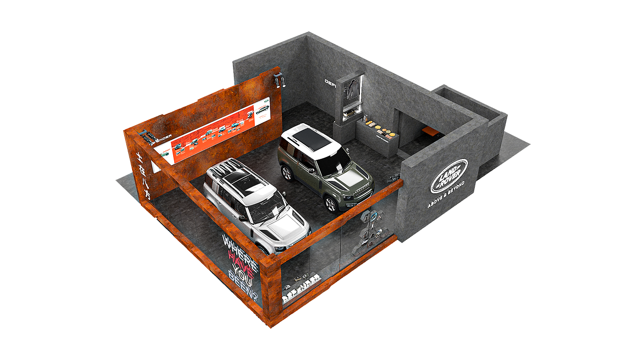 路虎卫士快闪店—JLR Defender Popup-store