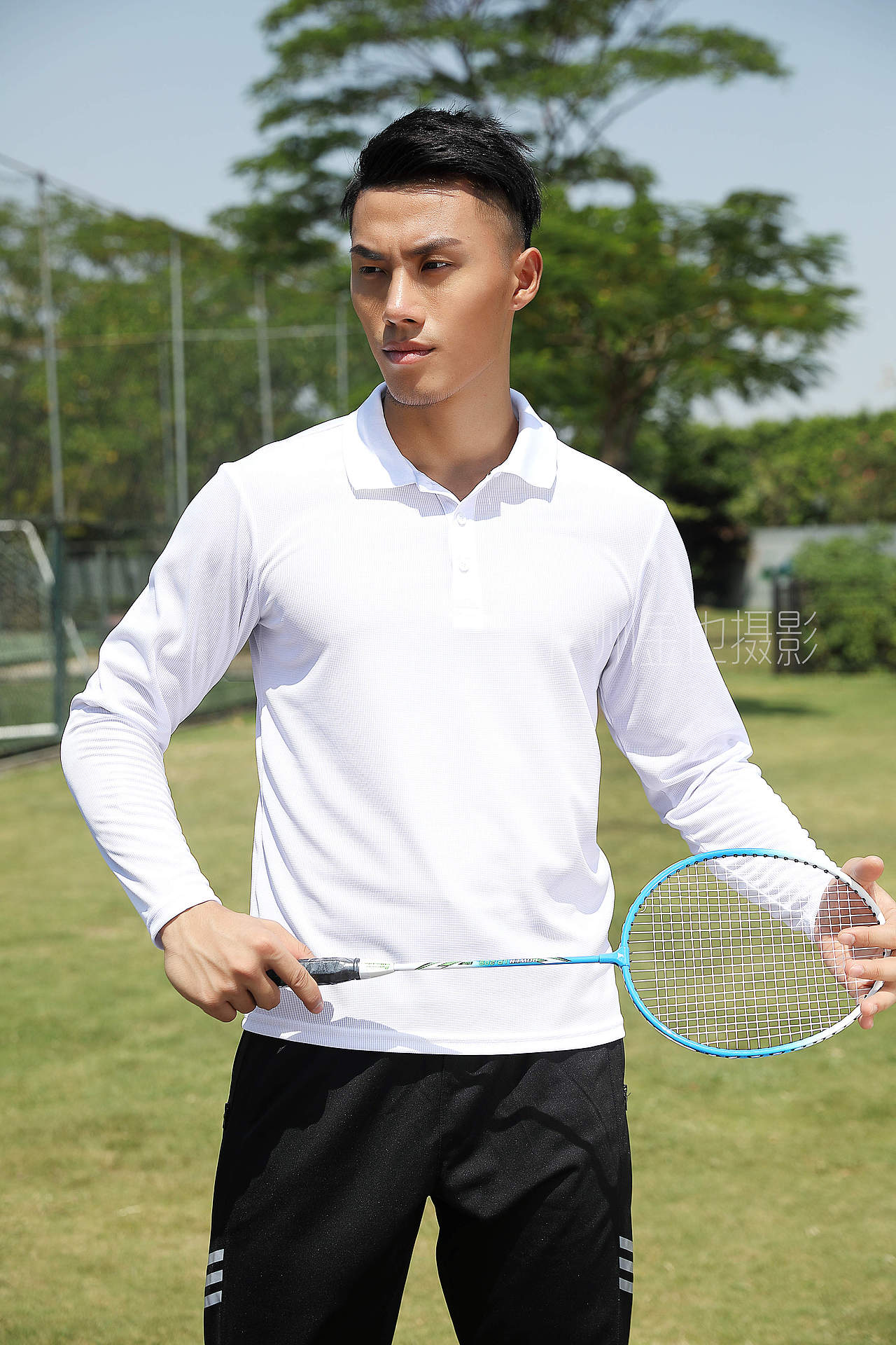 广州金也摄影|男装运动服健身服球服模特外景服装拍摄