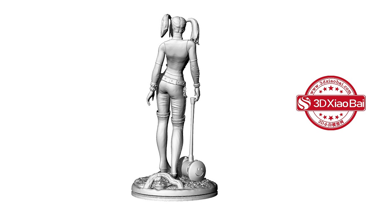 dc漫画哈莉·奎茵3d模型